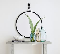 Vista 36&quot; Round Wall Mirror with Chain