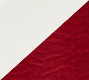 Red With Ivory Cuff