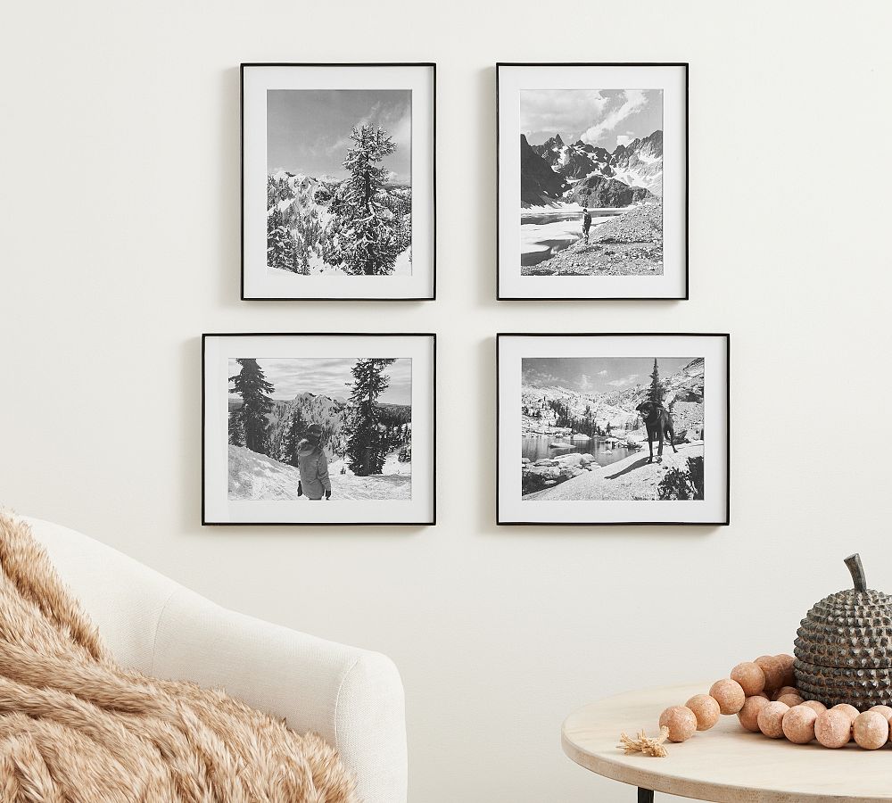 Stowe Modern Metal Frames // Black - 14x17