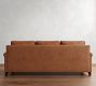 Cameron Roll Arm Leather Sofa (66&quot;&ndash;100&quot;)