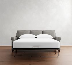 Cameron Roll Arm Sleeper Sofa with Air Topper (74&quot;&ndash;88&quot;)