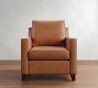 Cameron Square Arm Leather Chair