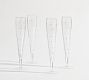 Confetti Outdoor Champagne Flutes - Set of 4
