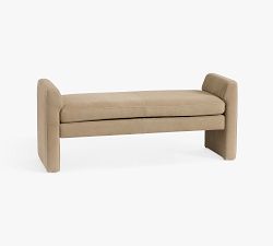 Max Leather Bench