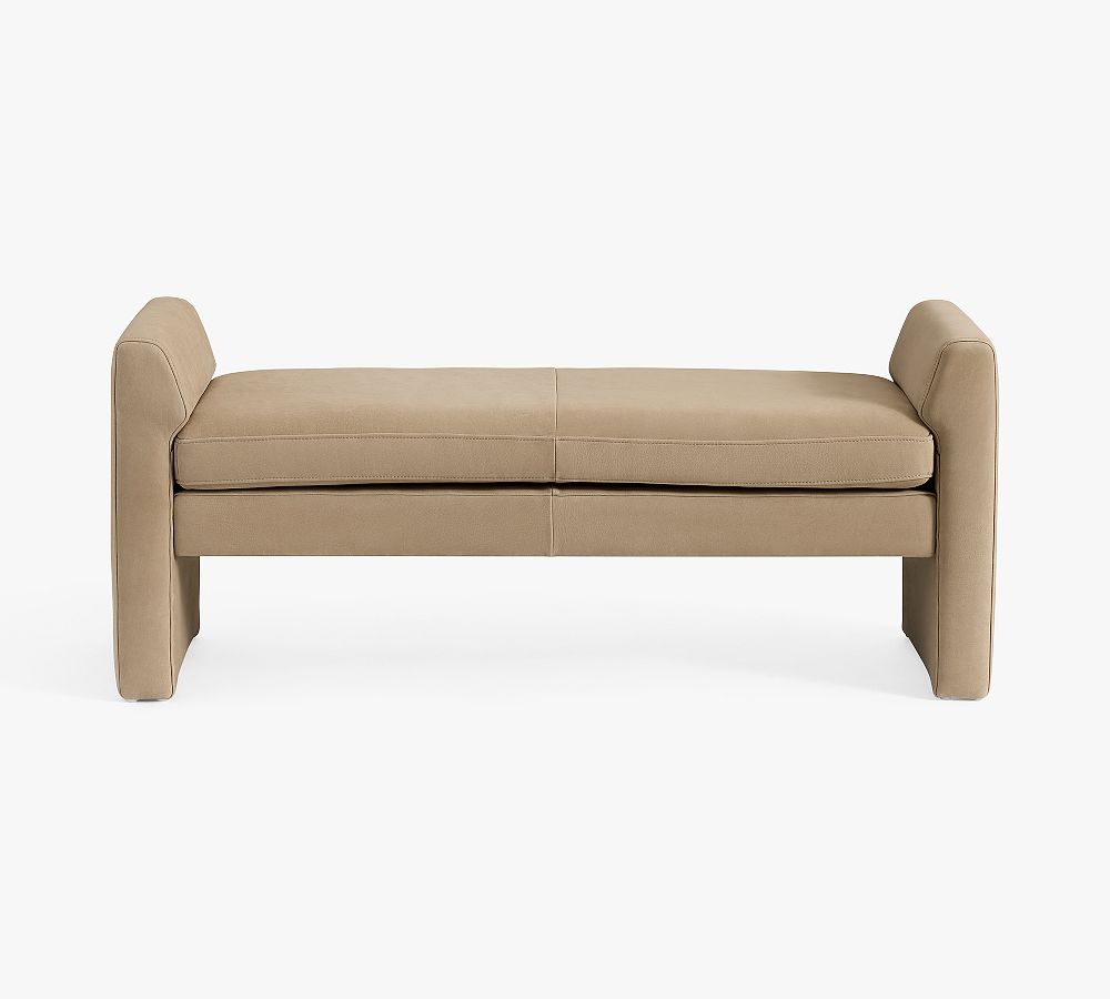 Max Leather Bench