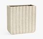 Modern Fluted Square Planter