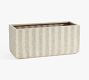 Modern Fluted Square Planter