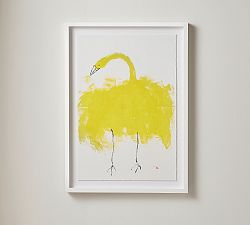 Yellow Feather Goose by Selene Perez for Creativity Explored