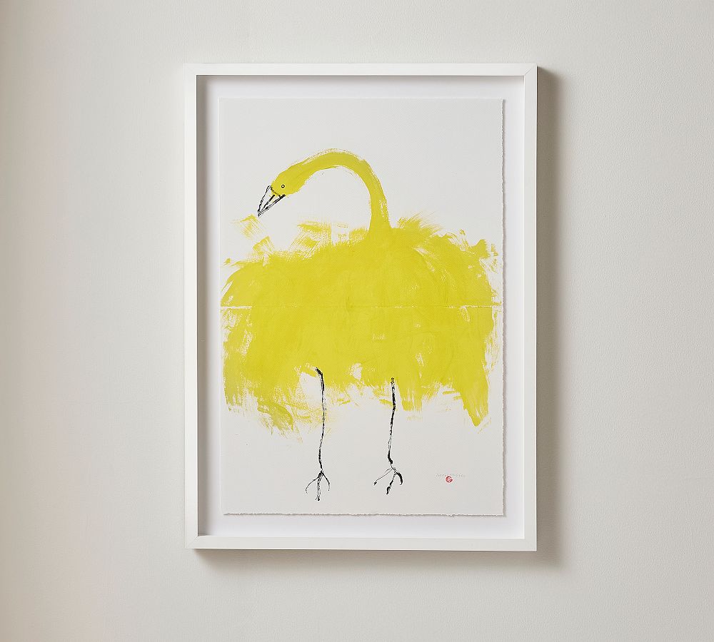 Yellow Feather Goose by Selene Perez for Creativity Explored
