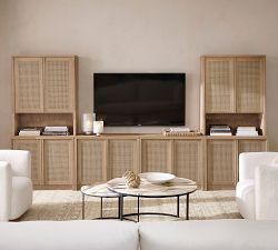 Marina Cane 6-Piece Storage Cabinet Set &#8203;(144&quot;)