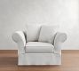 Charleston Slipcovered Chair and a Half