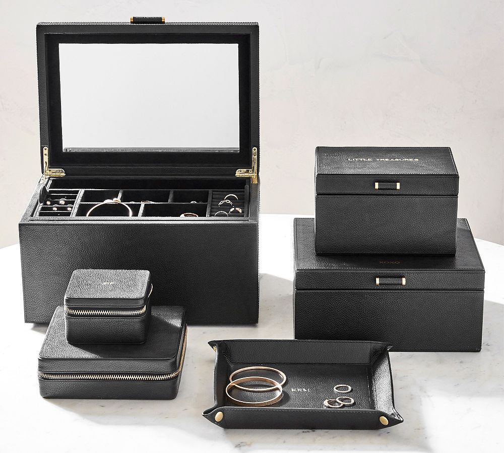 Quinn Jewellery Box - Foil Debossed
