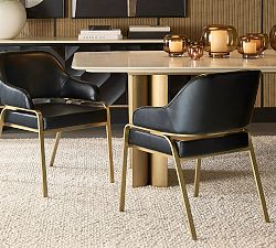 Dianne Faux Leather Dining Armchair