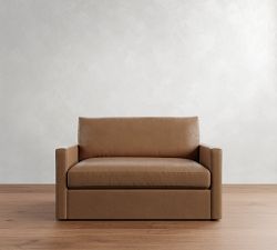 Westwood Slim Arm Leather Sofa (60&quot;-120&quot;)