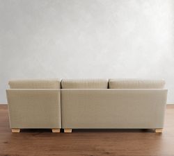 Buchanan Modern Square Arm Chaise Sectional (91&quot;-107&quot;)