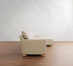 Buchanan Modern Square Arm Chaise Sectional (91&quot;-107&quot;)