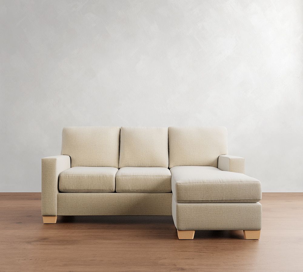 Buchanan Modern Square Arm Reversible Chaise Sectional (83&quot;)