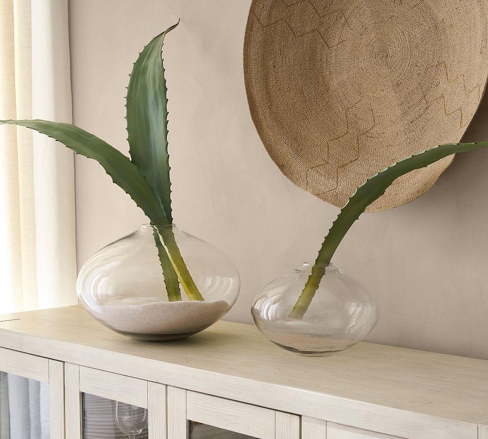 Faux Aloe Leaf