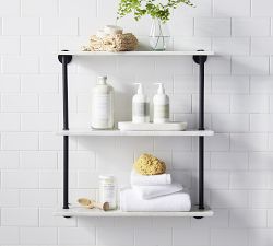 Linden Handcrafted Triple Shelf (24&quot;)
