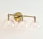 Bridget Recycled Glass Triple Sconce (20&quot;)