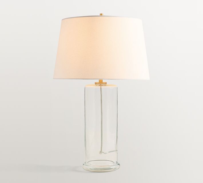 Cove Glass Table Lamp (27")
