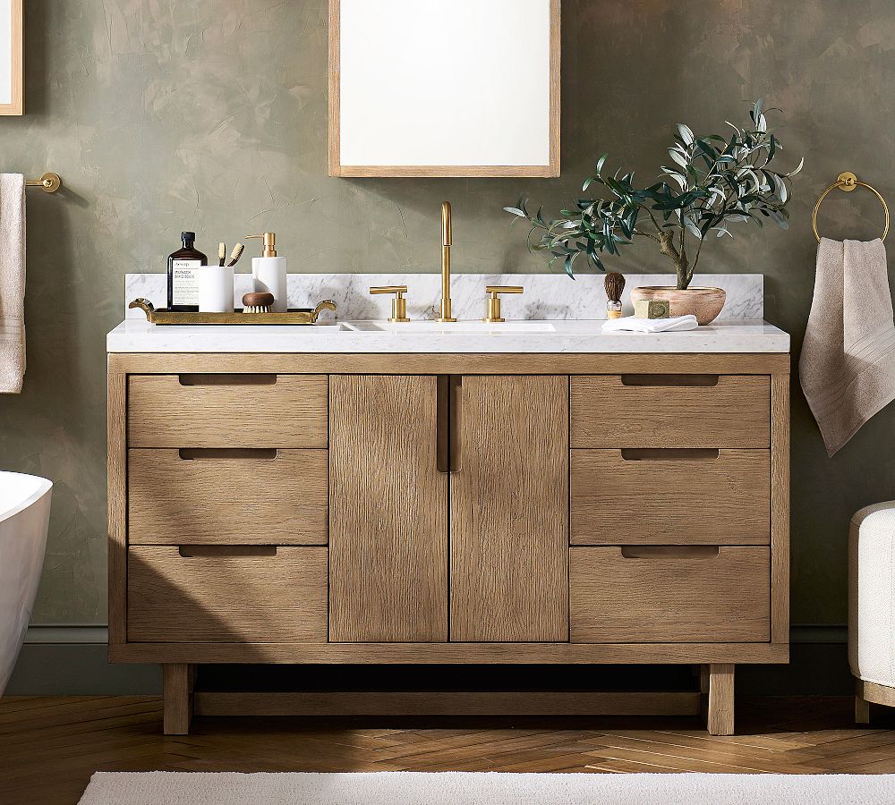 Portola 56&quot; Single Wide Sink Vanity