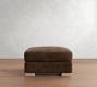 Turner Leather Ottoman