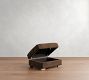 Turner Leather Storage Ottoman