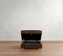 Turner Leather Storage Ottoman