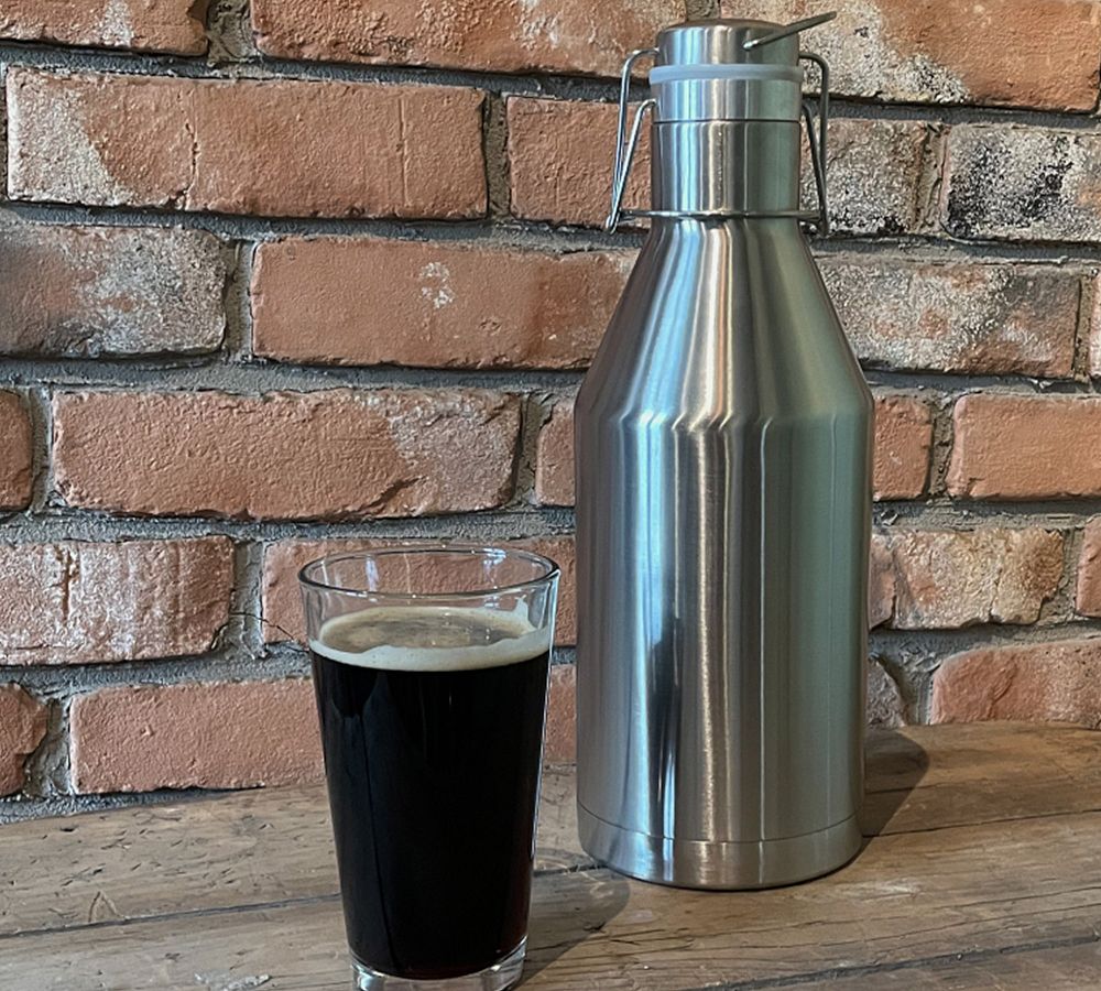Personalized Craft Beer Stainless Steel Growler