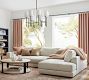 Carmel Lounge Return Bumper Sectional (117&quot;&ndash;129&quot;)