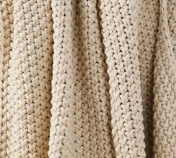 Bayside Seed Stitch Throw