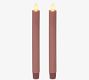 Premium Flickering Flameless Wax Taper Candle