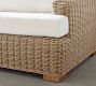 Huntington Wicker Slope Arm Outdoor Lounge Chair