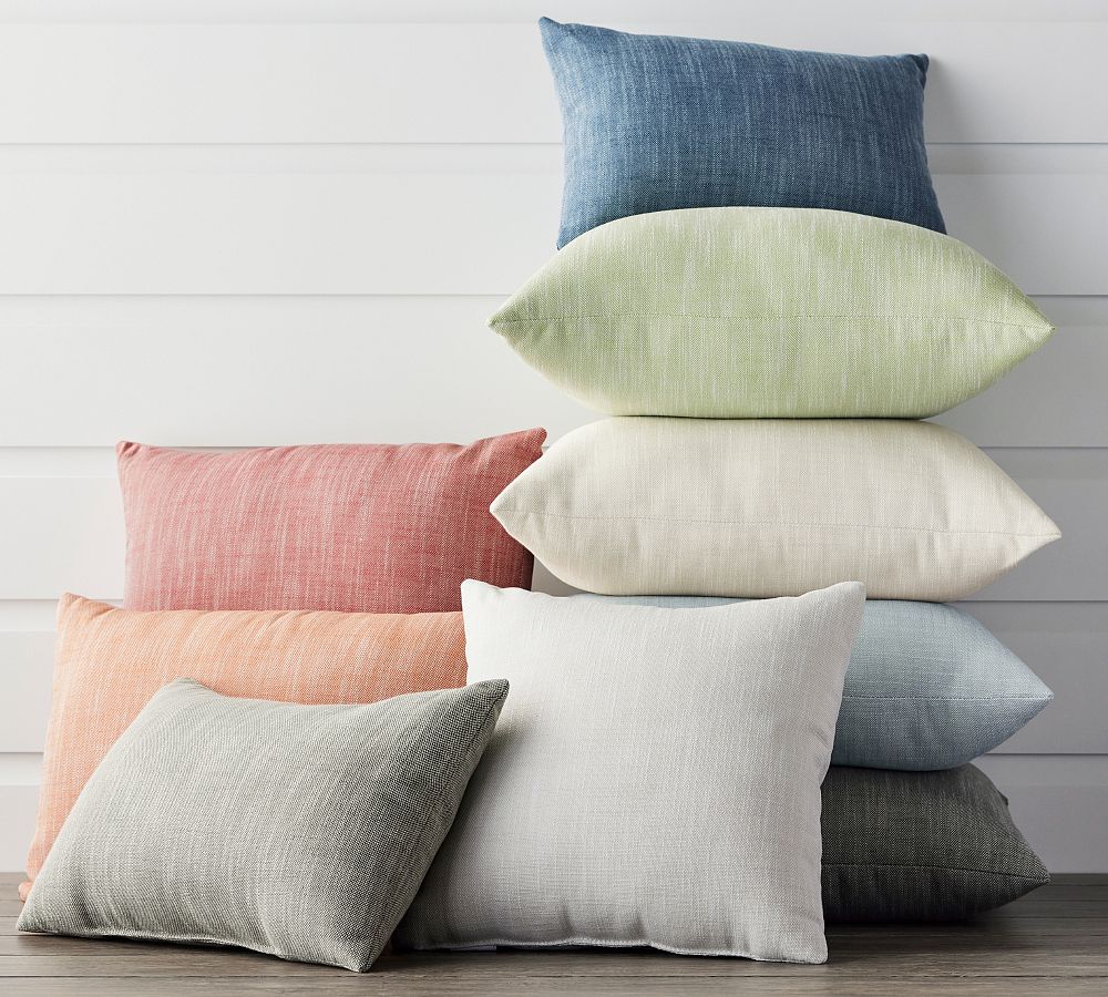 Performance Slub Outdoor Pillow