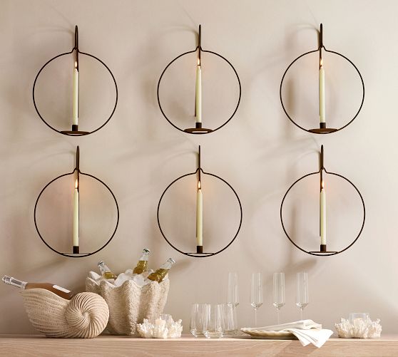 Alma Modern Wall Candleholder
