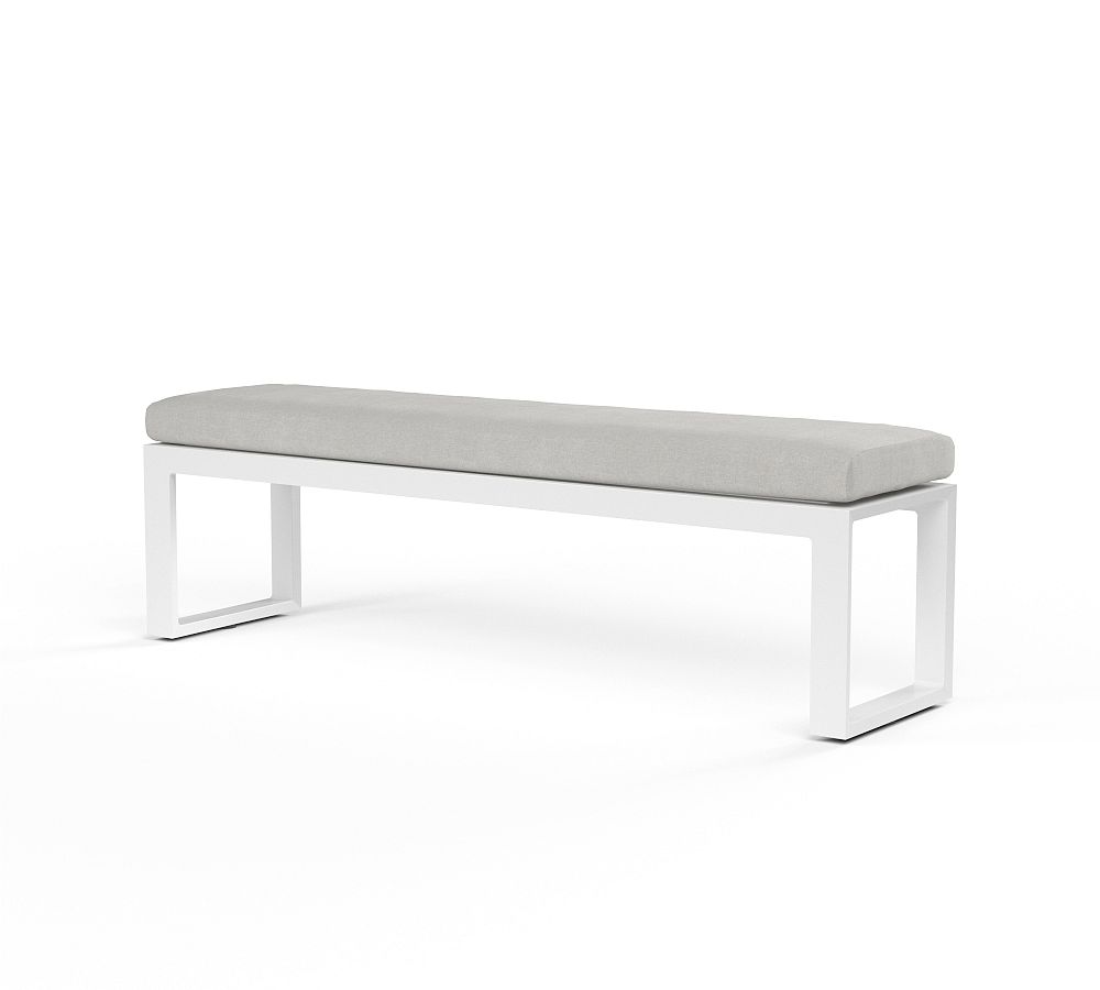 Canva Metal Outdoor Dining Bench
