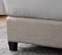 Elliot Upholstered Tufted Shelter Bed