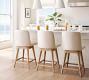 Layton Upholstered Swivel Stool