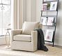 Ayden Square Arm Swivel Glider