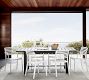 Malibu Metal Extendable Rectangular Outdoor Dining Table (76&quot;-103&quot;)