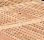 Nassau Teak Oval Extending Outdoor Dining Table (59&quot;-118&quot;)