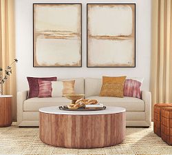 Mila Round Marble Coffee Table (46&quot;)