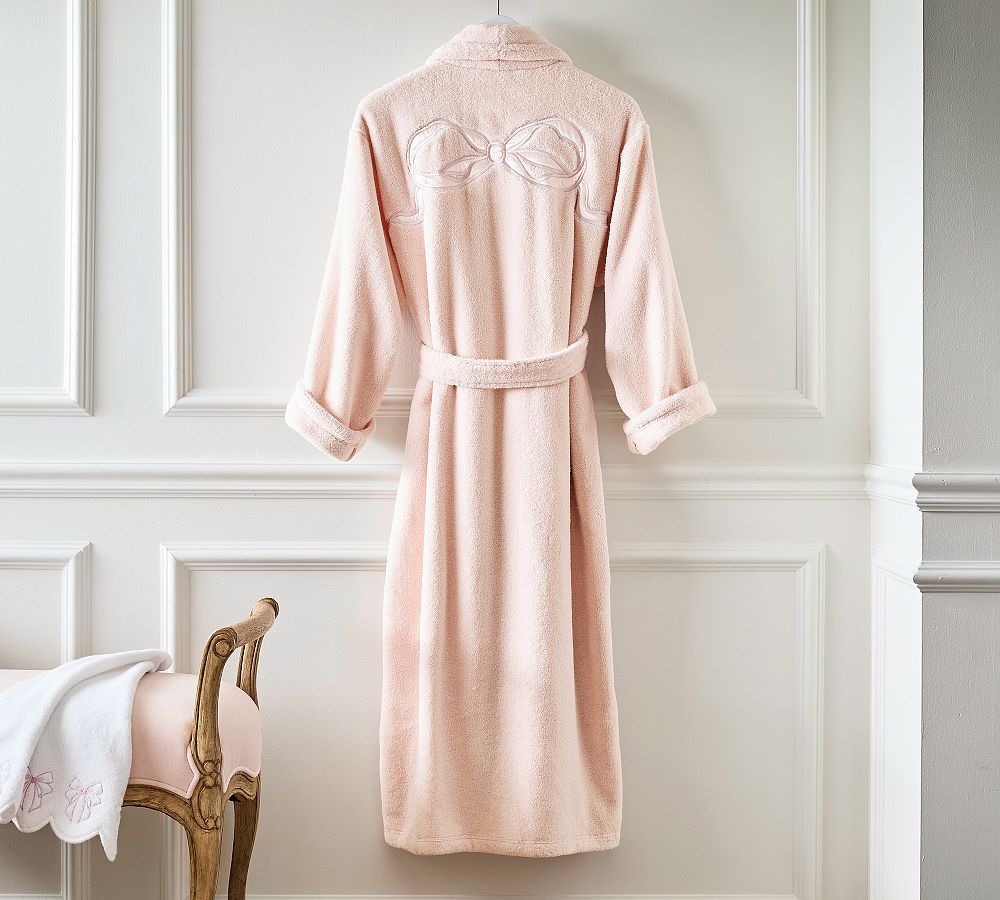 LoveShackFancy Appliqu&#233; Bow Robe
