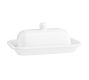 Emma Beaded Stoneware Butter Dish