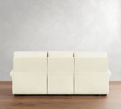 PB Comfort Modern Roll Arm Motion Power Reclining Sofa (93&quot;)