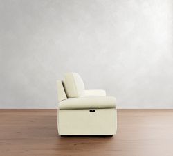PB Comfort Modern Roll Arm Motion Power Reclining Sofa (93&quot;)