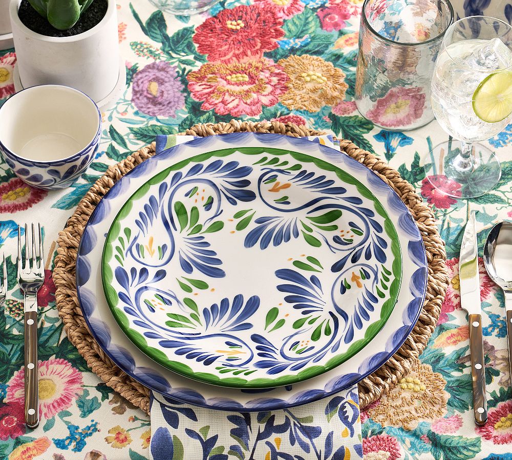 Puebla Porcelain Dinner Plates