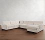 Turner Square Arm L-Shaped Chaise Sectional (140&quot;)