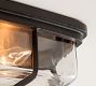 Pearce Glass Outdoor Flush Mount (8&quot;)